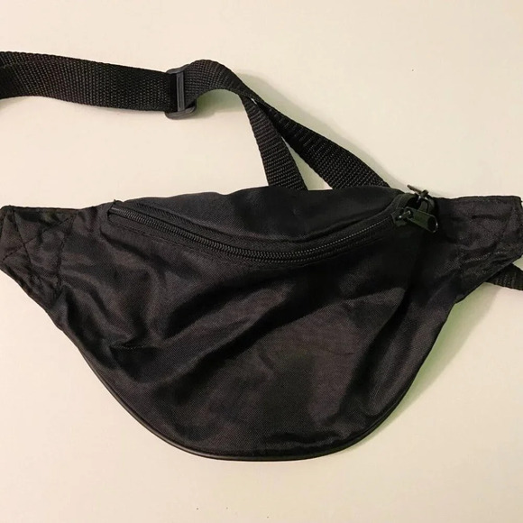Vintage Debco Black Front Zippered Pocket Fanny Waist Pack - Picture 11 of 12